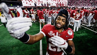 Next Story Image: Najee Harris wins Alabama pro day from the sidelines